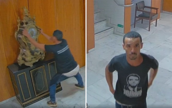 Prisão por Danos ao Relógio do Planalto